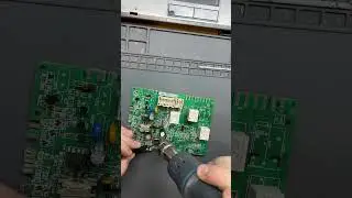 Ремонт модуля Arcadia 3 стиральной машины Indesit замена F52Z05AAFM #ремонтстиральныхмашин
