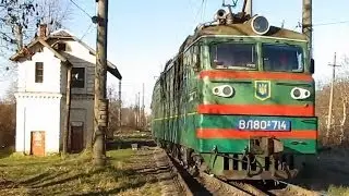 Электровоз ВЛ80Т-714. Манёвры по станции Батаровка
