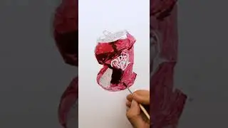 Рисуем банку Dr.  Pepper (Drawing a can of Dr. Pepper) #shorts
