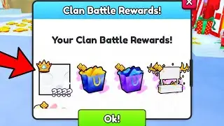 Claiming #1 CLAN REWARDS in Pet Simulator 99! (Titanic Silver Stag)