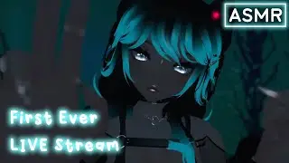 [ASMR] First live stream ever! [ VRChat | 3DTuber ]