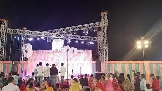 Yesterday night       18 may 2019       varmala setup               #Boy Tondwal