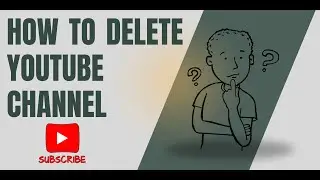 How to Delete Youtube Channel  #youtubeshorts #delete #smartphone #mac #iphone