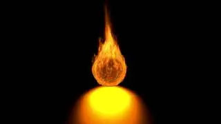 Full HD 3DS MAX FUMEFX fireball test
