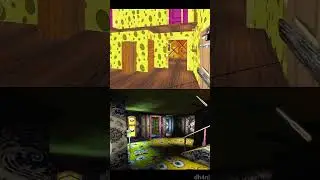 Granny vs Granny 3 Spongebob Mode | Jumpscare Battle #shorts