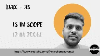 DAX | Power BI | Information | ISINSCOPE Function