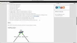 VLANs and Trunks lab on Cisco Catalyst switch