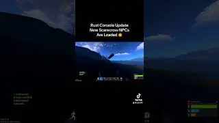 We Finally Got Scarecrow NPCs in Rust Console Edition