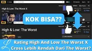 Rating High and Low The Worst X Cross Lebih Rendah Dari Movie High And Low The Worst?