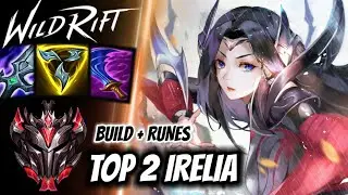 Wild Rift Top 2 Irelia - Grandmaster Full Ranked