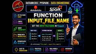 70. Databricks| Pyspark| Input_File_Name: Identify Input File Name of Corrupt Record
