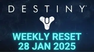 Destiny 1 - Weekly Reset - Vendor and Faction Inventory, Weapons and Loot 28 Jan 2025, Jan/28/2025
