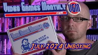 Video Games Monthly - July 2024 Unboxing