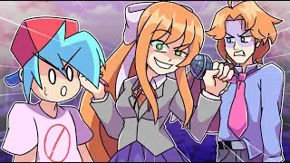 ESSA GAROTA VAI TE DAR PESADELOS! 😭 | Friday Night Funkin': VS Monika [Parte 2]