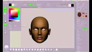 Importing And Applying Multiple Textures To A Character in ZBrush