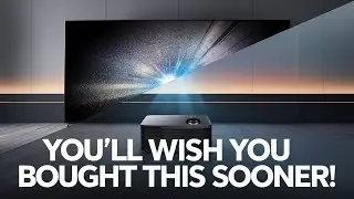 Transform Any Wall into a Cinema with This 4K Projector!