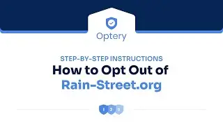 How to Opt Out of Rain Street - Step by Step Instructions