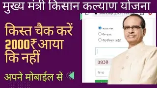 Cm kisan Kalyan Yojana Ka Paisa Kaise Dekhe | Cm Kisan Kalyan Yojana Ka Status kaise check kare