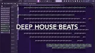 Created A Smooth Deep House Beats in FL Studio |