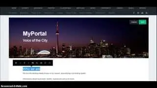 BlackMonk Inline Editor for building rich static pages