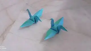 Paper craft Origami Crane/bird