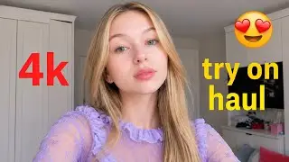 See through/Transparent | Lingerie Try On | Transparent Try On Haul Lingerie | Bikini Try On Haul 