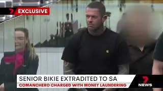 Bikie Boss extradited from NSW to SA faces court.