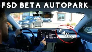 Tesla FSD Beta AutoPark Test - Model 3 Performance