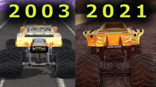 Evolution of Maximum Destruction (MAX-D) in Monster Jam and Monster Truck Games