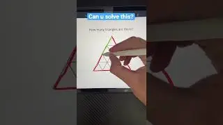 Counting Triangles Math Trick Question with JusticeTheTutor 