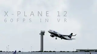 X-Plane 12 - 60 FPS in VR - SBKP-SBCF - VoiceAttack and Pilot2ATC