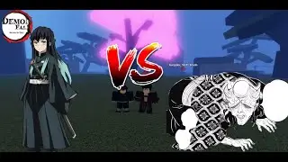 Muichiro Tokito VS Hantengu ( DEMONFALL ROBLOX )
