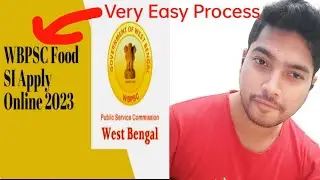 WBP Food SI Recruitment 2023 | Form Fill Up | Syllabus | Exam Pattern | Food SI New Update