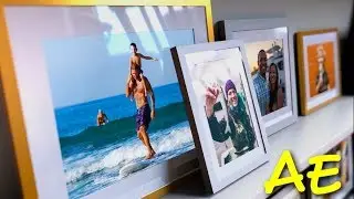 Воспоминания фотогалерея в After Effects