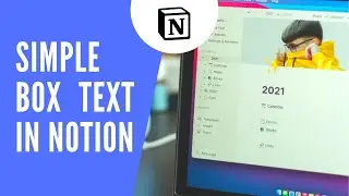 Simple Box Text Style in Notion