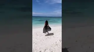 Anushka sen On Beach
