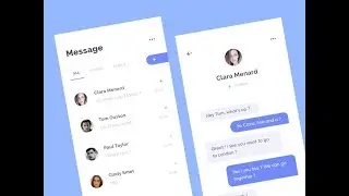 Android Chat Application UI Design 2019 | Material Design Google