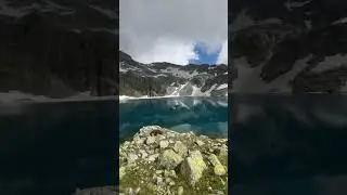 Кратерное озеро в Архызе 