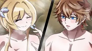Affectionate dialogue. Hidden LOVE in the Bathroom~ GENSHIN IMPACT