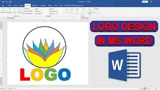 How to Create a  simple logo design in minutes using the MS Word || Design In MS Word