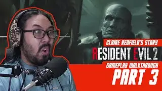 ABANG BESAR DATANG LAGI!! Resident Evil 2 Claire Redfield | Full Gameplay Part 3