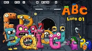 ABC Lore Monster vs Among US | BattleToon | Part 01