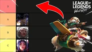 WILD RIFT TIER LIST PATCH 6.0D | CORKI REWORK AND HUGE META SHIFTS! 🔥
