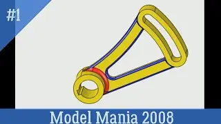 Model Mania 2008 Model on X_Design | 3D Designer | #3dexperience | #Solidworks | #Catia | 2020