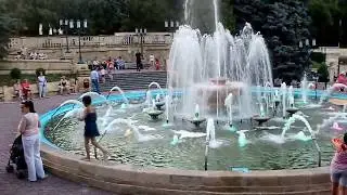 Ессентуки, фонтан в парке