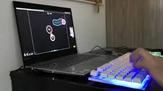 My first time playing with mechanical rgb keyboard