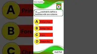 2nd puc computer science mcq questions part 28 