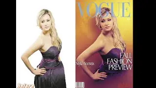 Photoshopla dergi kapağı nasıl yapılır - How to make magazine sets with Photoshop