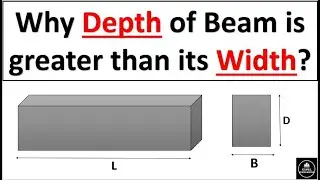 WHY DEPTH OF THE BEAM IS KEPT LARGER THAN THE WIDTH OF THE BEAM? | HEIGHT OF BEAM VS BREADTH OF BEAM