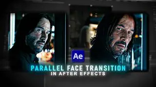 Parallel Face Transition Tutorial in After Effects | Seamless Transitions